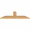 Ekena Millwork Portland Smooth Timber Gable Bracket, Western Red Cedar, 48"W x 16"H x 1 1/2"D x 5 1/2"F, 8/12 Pitch GBW048X16X0206POR00SWR - alternate 3